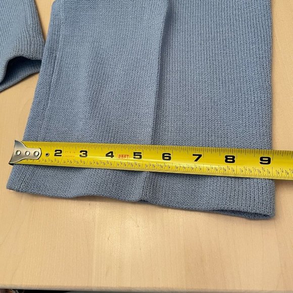 St John Collection by Marie Gray Santana Knit Blue Knit Pants Size 4 Women's - Picture 4 of 7